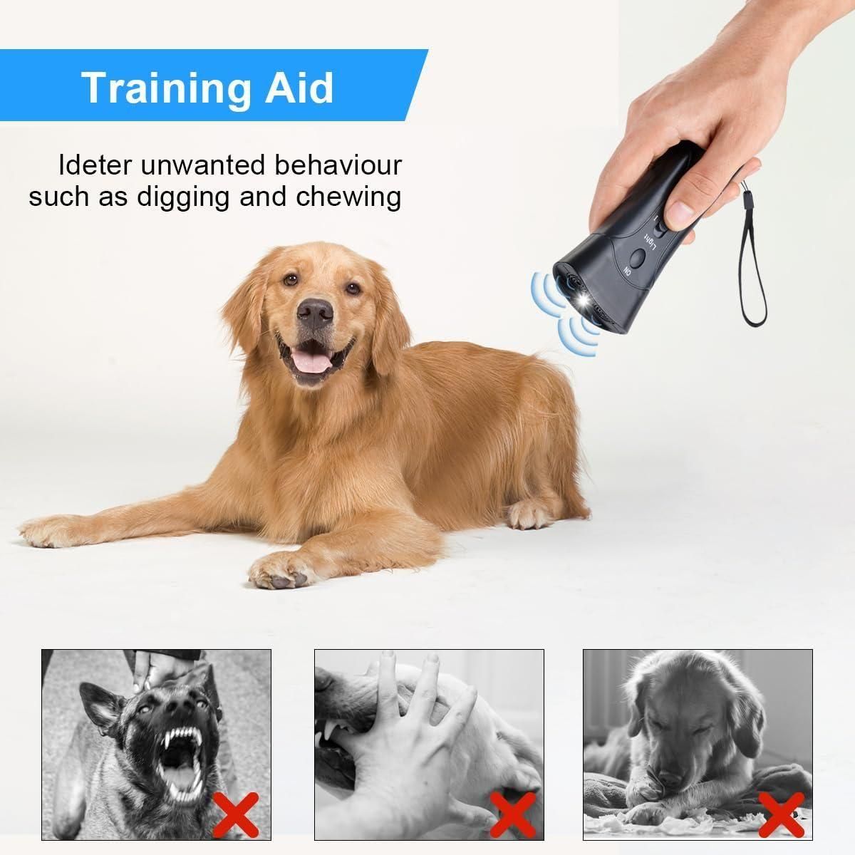 Best Ultrasonic Dog Chaser with Flashlight - Indiazon



