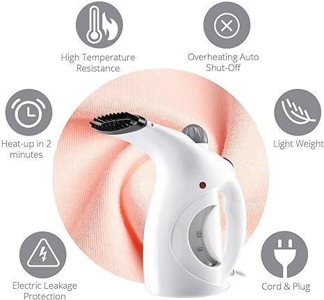 Best Portable Garment & Facial Steamer Iron Brush - Indiazon

