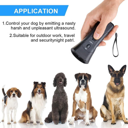 Best Ultrasonic Dog Chaser with Flashlight - Indiazon

