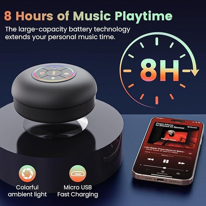Best Waterproof Bluetooth Speaker with LED - Indiazon

